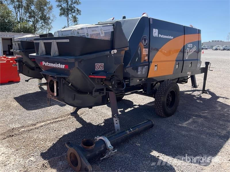 Putzmeister 1407D Concrete Pump (Unused) Betonpumpák