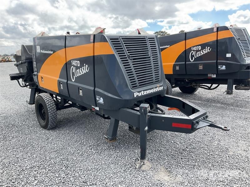 Putzmeister BSA1407D Bomba De Concreto (Sin Usar) / Concrete P Бетононасосы