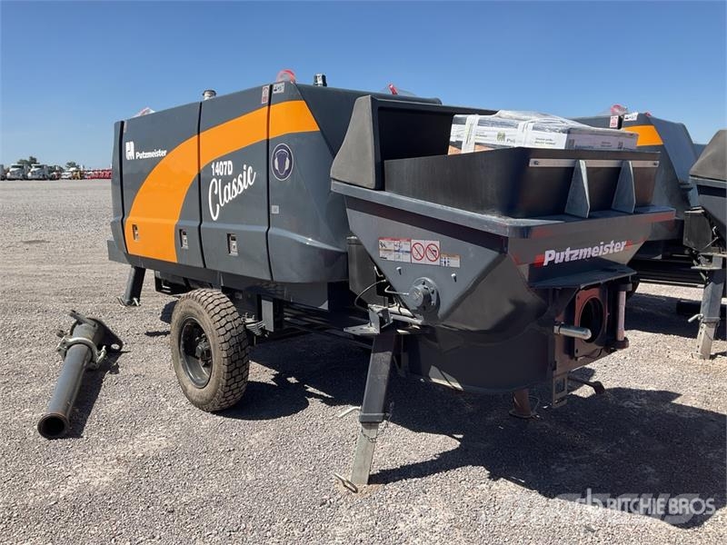 Putzmeister BSA1407D Concrete Pump (Unused) Betonpumpák