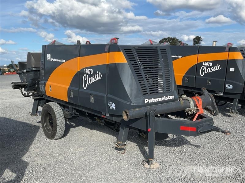 Putzmeister BSA1407D Concrete Pump (Unused) Betonipumppuautot