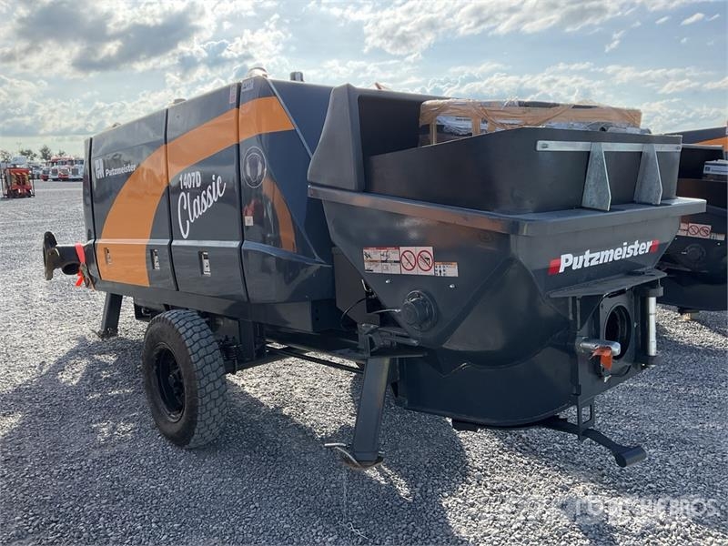 Putzmeister BSA1407D Concrete Pump (Unused) Betonipumppuautot