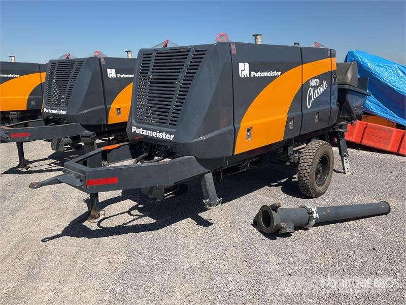 Putzmeister BSA1407D Concrete Pump (Unused) Betonpumpák