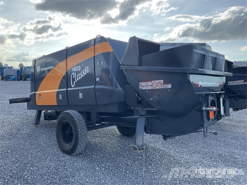 Putzmeister BSA1407D Concrete Pump (Unused) Betonipumppuautot