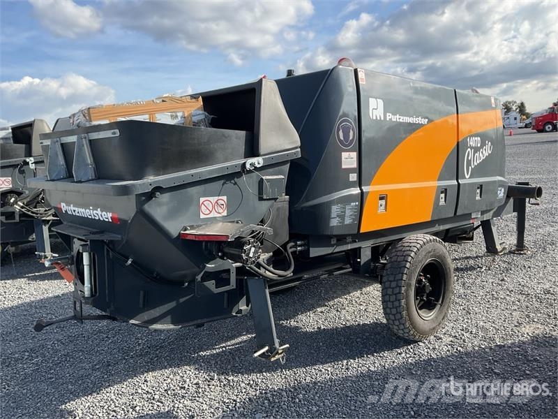 Putzmeister BSA1407D Concrete Pump (Unused) Betonipumppuautot