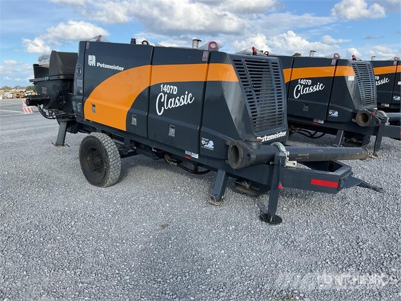 Putzmeister BSA1407D Concrete Pump (Unused) Betonipumppuautot