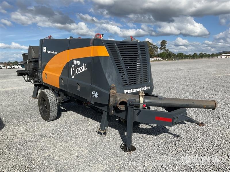 Putzmeister BSA1407D Concrete Pump (Unused) Betonipumppuautot
