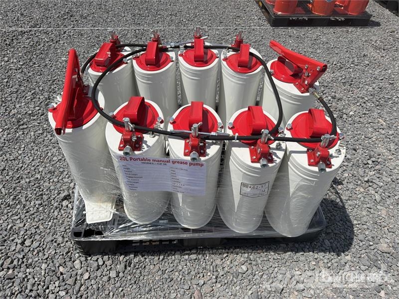 Quantity of (10) GP20 Qty of Manual Grease Pump ( Otros componentes