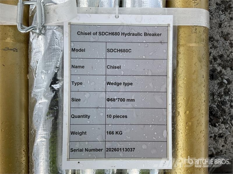  Quantity of (10)  SDCH SDCH680C Lote de Cinceles p مكونات أخرى