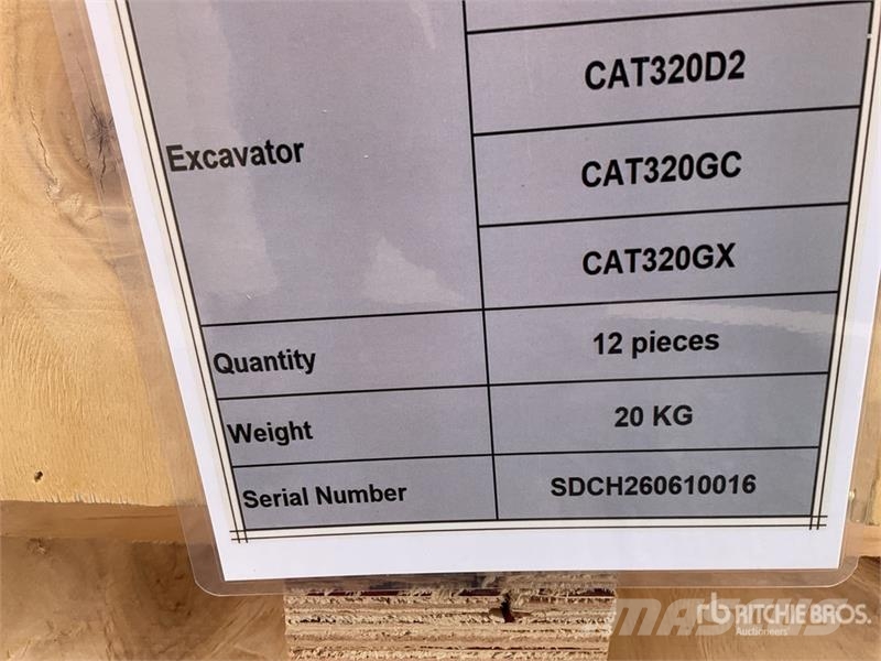 Quantity of (12) SDCH SDCH-08OF Lote de Filtros p Kiti naudoti statybos komponentai