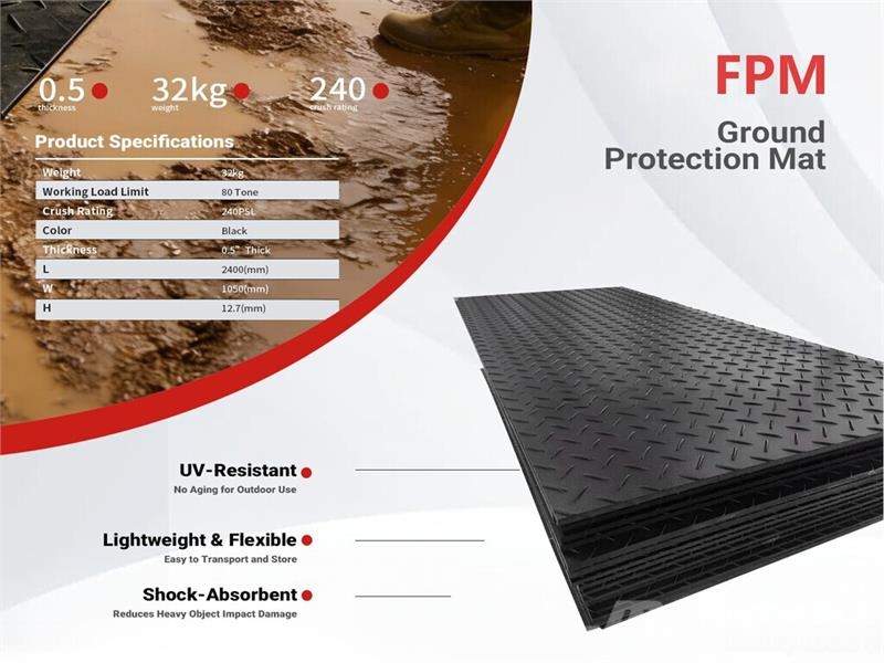  Quantity of (15)  FPM Tapete de Proteccion de Suel Drilling equipment accessories and spare parts