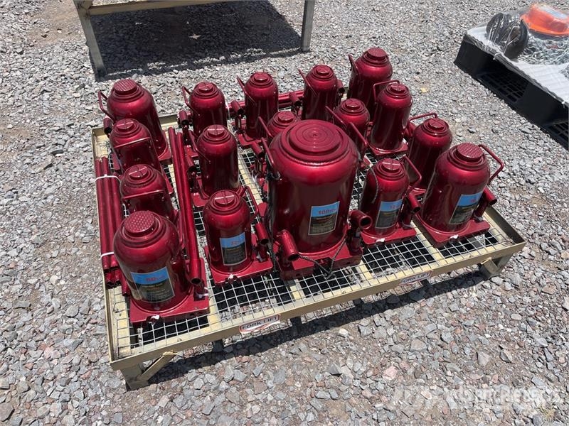 Quantity of (17) HBJ-100 Lote de Gatos Hidraulico Otros