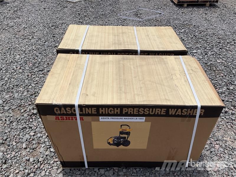  Quantity of (2)  Ashita LB-180G Lote de Lavadoras  Máquinas ligeiras de lavagem a pressão