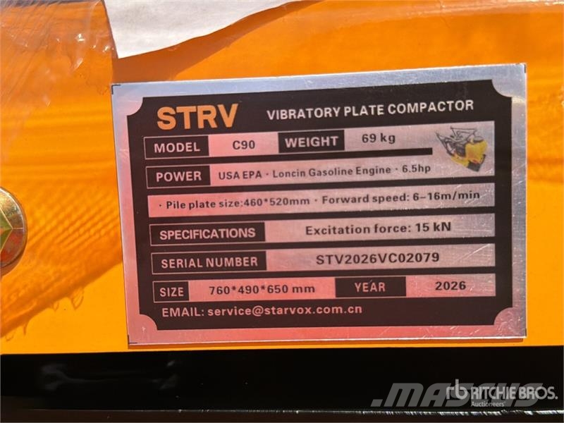 Quantity of (2) STARVOX C90-2C Qty of(2) Vibrator دكاكات أفقية