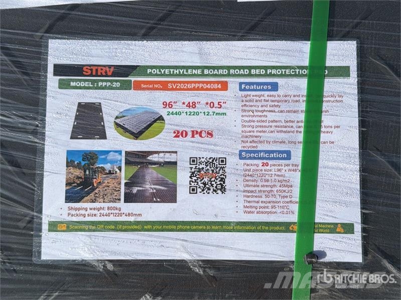 Quantity of (20) Starvox PPP-20 Tapete de Protecc Sondaj ekipmanı aksesuarları ve yedek parçaları