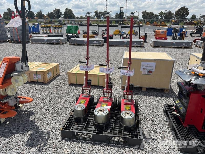 Quantity of (3) AFJ SET Qty of Air Floor Jack Jac Építőipar - Egyebek