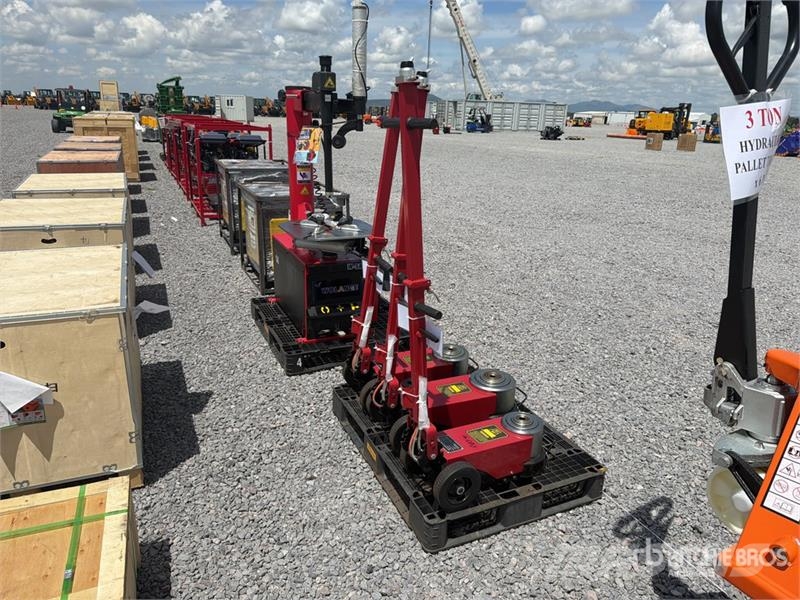 Quantity of (3) AFJ SET Qty of Air Floor Jack Jac Építőipar - Egyebek