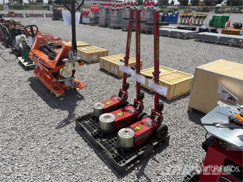 Quantity of (3) AFJ SET Qty of Air Floor Jack Jac Építőipar - Egyebek