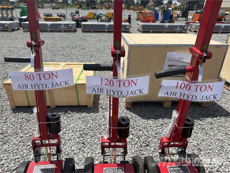 Quantity of (3) AFJ SET Qty of Air Floor Jack Jac Építőipar - Egyebek
