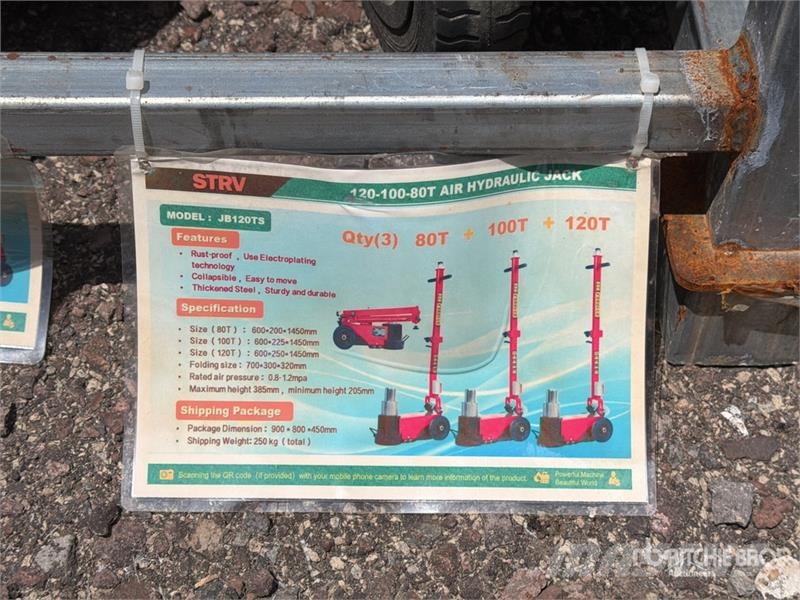  Quantity of (3)  STARVOX JB120TS Lote de Gatos Hid Bouw - Overige
