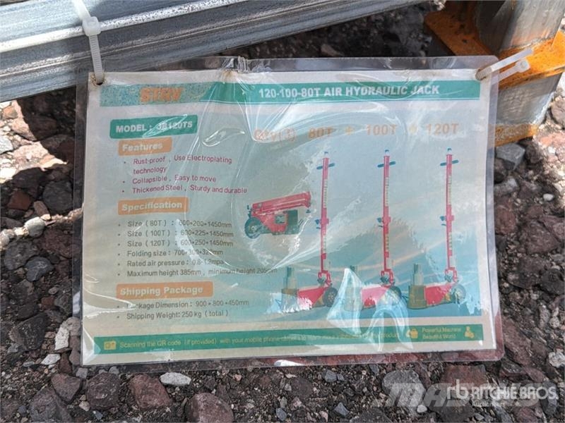  Quantity of (3)  STARVOX JB120TS Lote de Gatos Hid Bouw - Overige