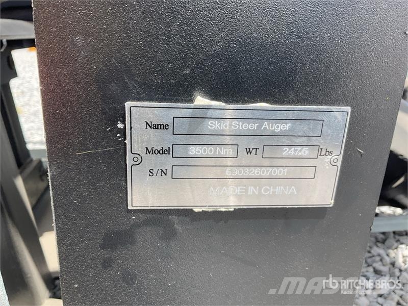 Quantity of (3) Suihe 3500 Nm Gusano para Minicar Tarière