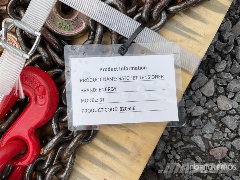 Quantity of (4) Energy Lote de Matracas con Caden Ostale komponente za građevinarstvo