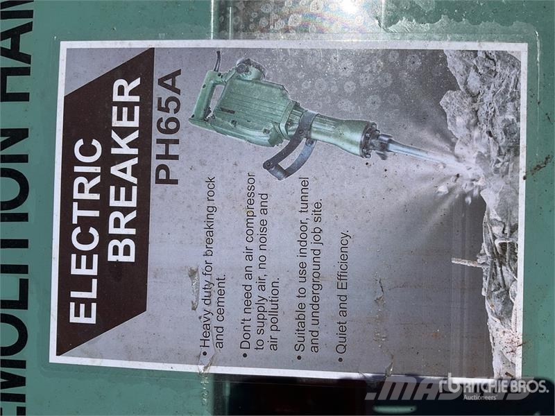 Quantity of (4) Hammer PH65A Electric Lote de Rom Chisel ploughs