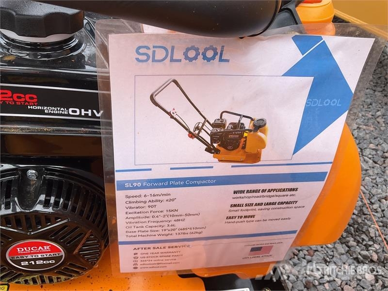 Quantity of (4) SDLOOL 90 Lote de Compactadores d Vibro ploče