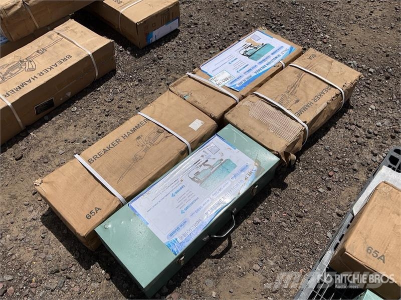 Quantity of (4) SKLP DB65 Electric Lote de Romped Chisel