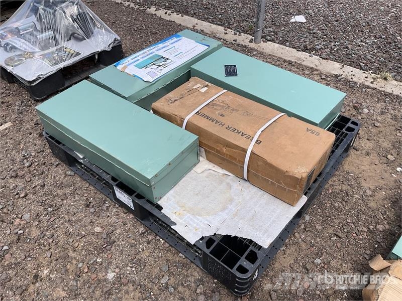 Quantity of (4) SKLP DB65 Electric Lote de Romped Talajlazító ekék