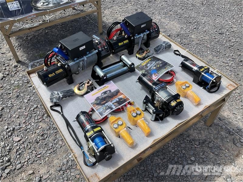 Quantity of (5) EW-5 Lote de Malacates Electricos Treuils, palans et monte-charge
