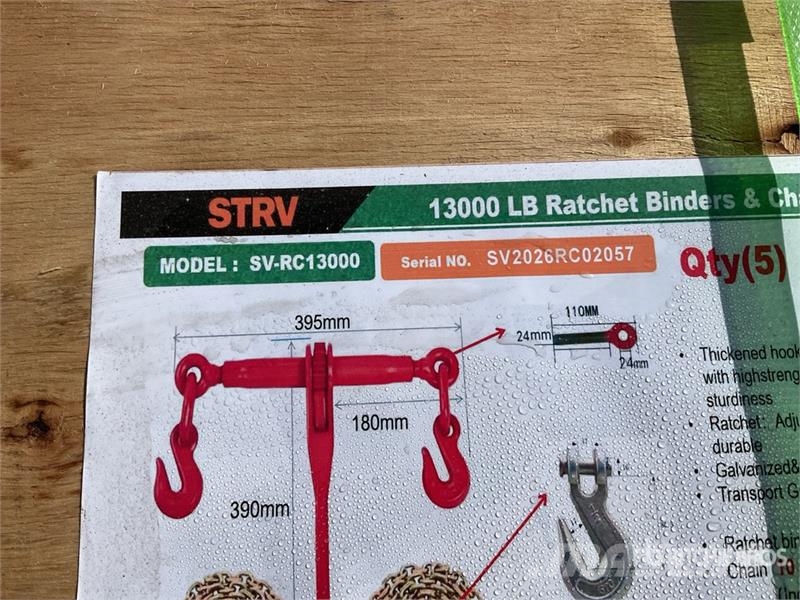 Quantity of (5) Starvox SV-RC13000 Lote de Matrac Otros componentes