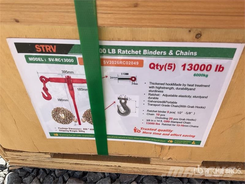 Quantity of (5) Starvox SV-RC13000 Lote de Matrac Otros componentes