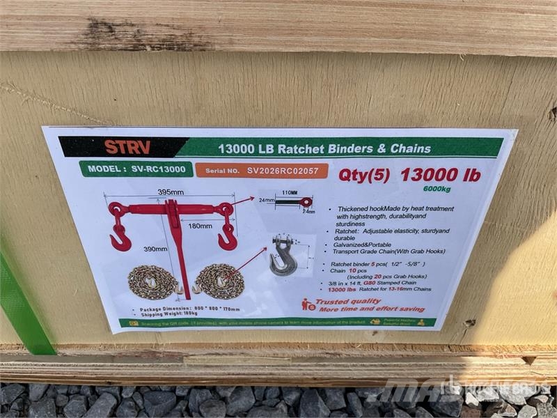 Quantity of (5) Starvox SV-RC13000 Lote de Matrac Otros componentes