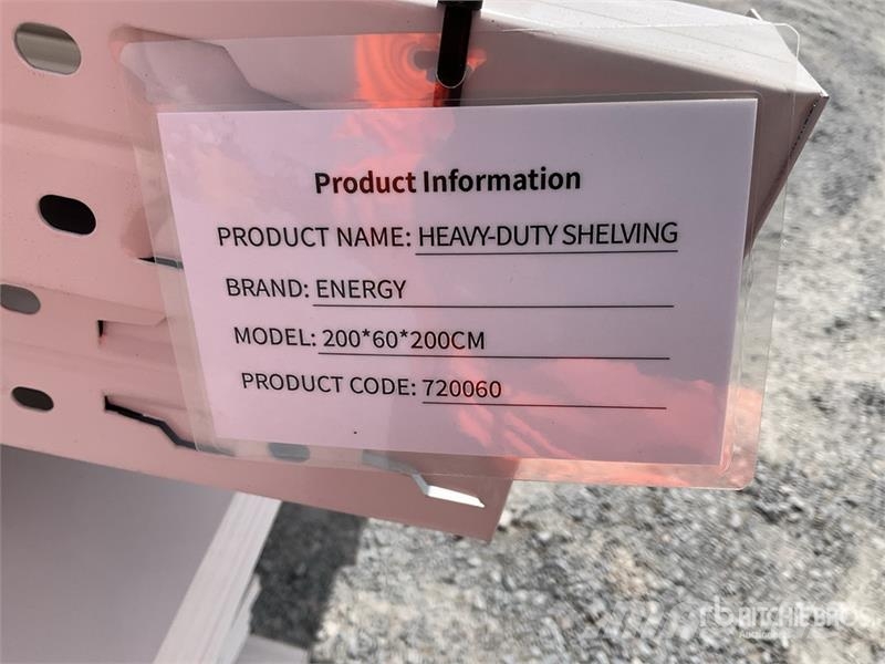 Quantity of (6) Energy Lote de Estantes para Alma Ostale komponente za građevinarstvo