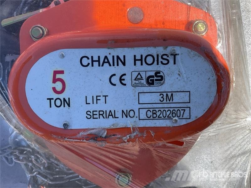  Quantity of (8)  CBKSET Qty of Chain Block Hook Bl Kran-Teile und Zubehör
