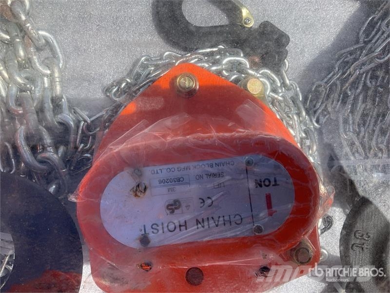  Quantity of (8)  CBKSET Qty of Chain Block Hook Bl Kran-Teile und Zubehör