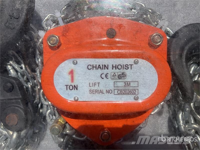  Quantity of (8)  CBKSET Qty of Chain Block Hook Bl Kran-Teile und Zubehör