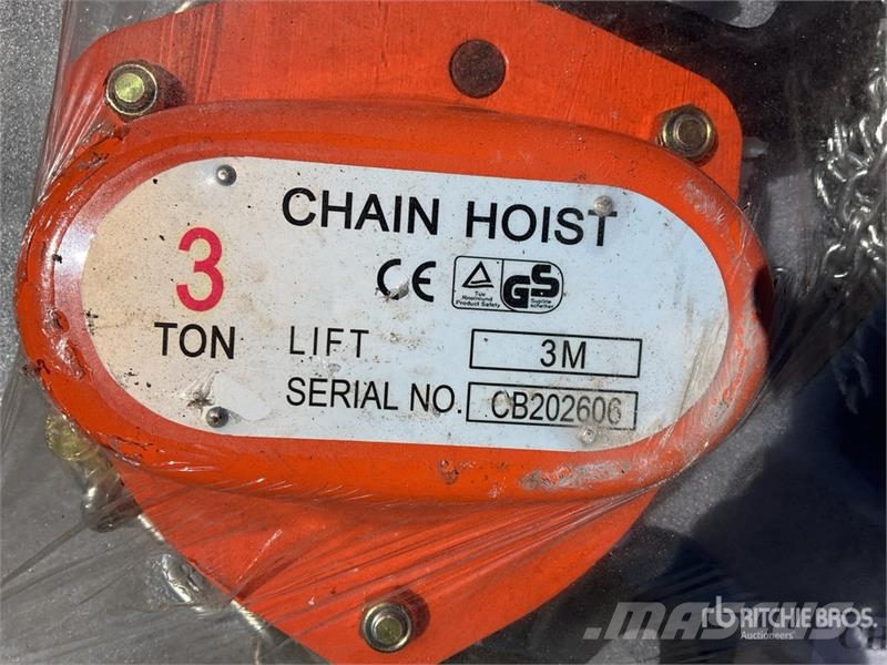  Quantity of (8)  CBKSET Qty of Chain Block Hook Bl Kran-Teile und Zubehör