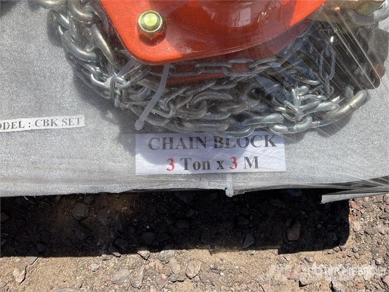  Quantity of (8)  CBKSET Qty of Chain Block Hook Bl Kran-Teile und Zubehör