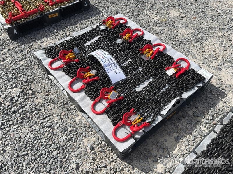 Quantity of (8) Mackman DW3.15T Qty of 2 legs G80 Oprema i dijelovi za kranove