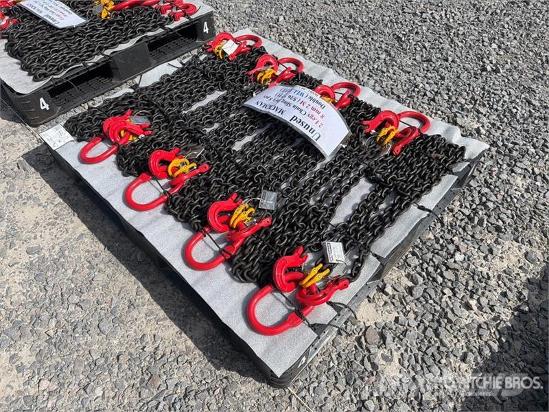 Quantity of (8) Mackman DW3.15T Qty of 2 legs G80 Oprema i dijelovi za kranove