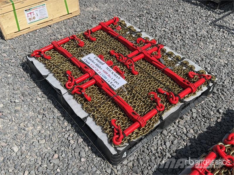 Quantity of (8) Mackman BC-5400 Lote De Matracas Otros componentes