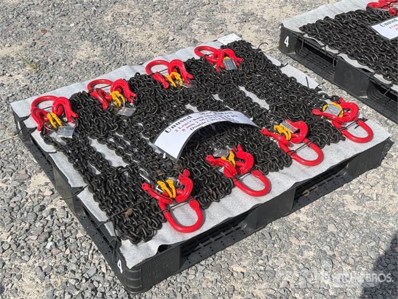 Quantity of (8) Mackman DW3.15T Qty of 2 legs G80 Oprema i dijelovi za kranove