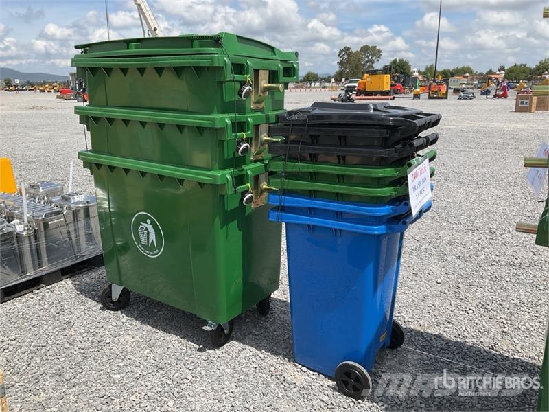 Quantity of (9) TBS660/ TBC240 lote contenedores Muu