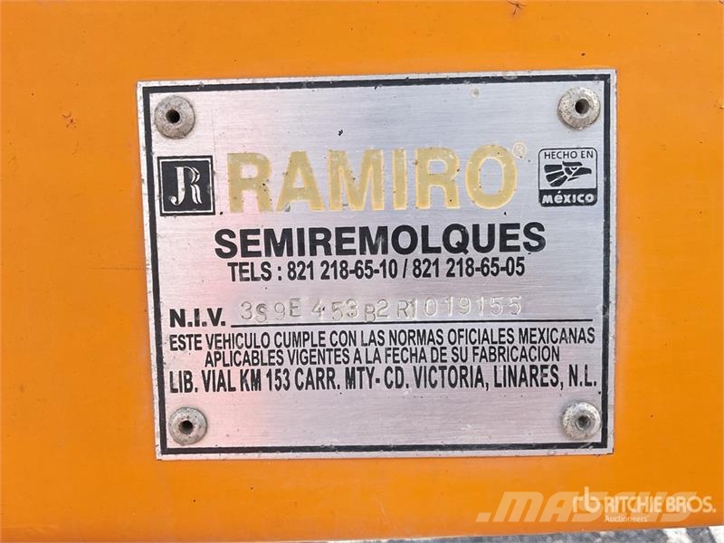 Ramiro Plataforma Porta Vehiculos / Car Carrier Tr Biltransporter Semi