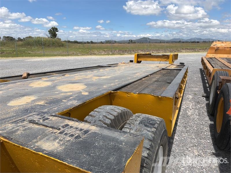 Remosa 31 t 36 ft Tri/A Plataforma / Flatbed Trail 自卸半挂车