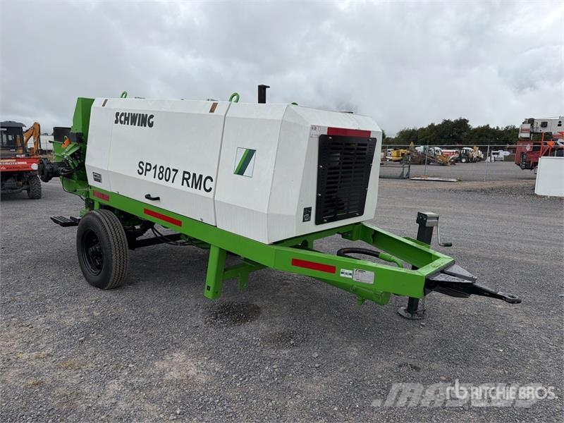 Schwing SP1807 RMC Bomba de Concreto (Sin Usar) / Concrete Betonpomptrucks