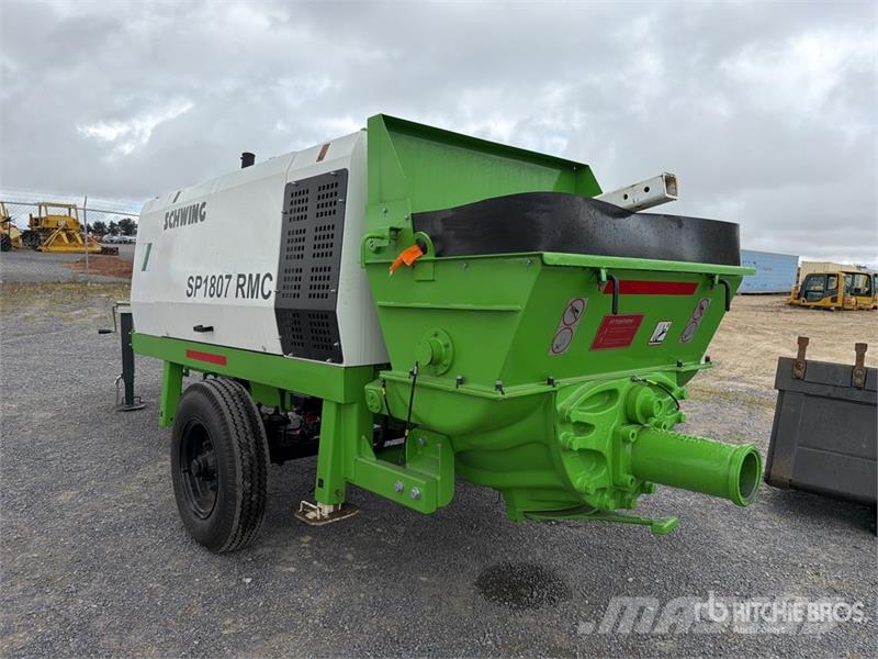 Schwing SP1807 RMC Bomba de Concreto (Sin Usar) / Concrete Betonpomptrucks