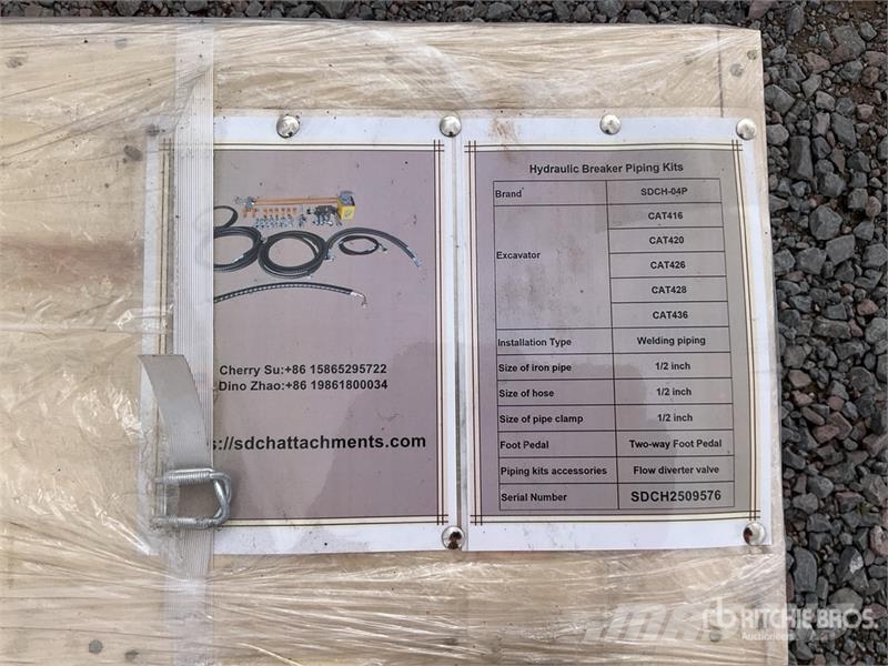 SDCH -04P Juego de Conexiones Auxiliares para Mart Kiti naudoti statybos komponentai